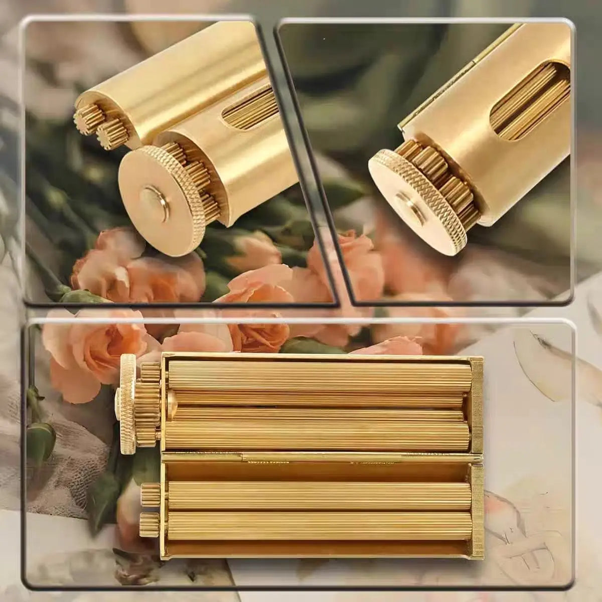 Manual Mechanical Tobacco Rolling Brass Machine